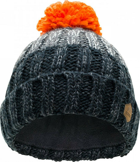Einar 009 Ribbed Beanie Cap Black
