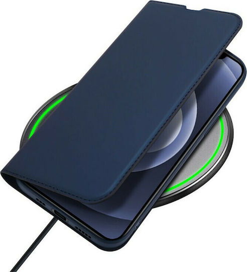 Dux Ducis Skin Pro Book Piele artificială Albastru marin (iPhone 13)