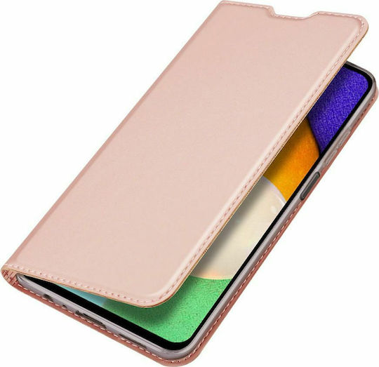 Dux Ducis Skin Pro Book Synthetic Leather Rose Gold (Galaxy A03s)