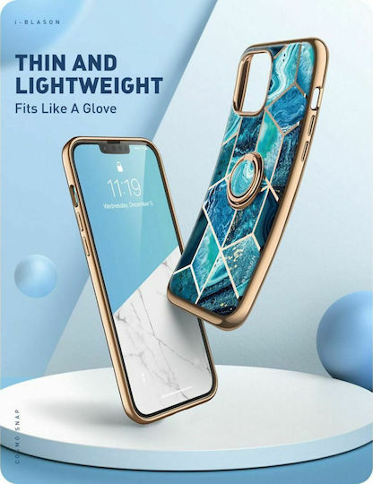 Supcase I-Blason Cosmo Snap Back Cover Σιλικόνης Ocean Blue (iPhone 13)