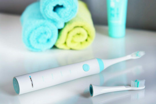 Blaupunkt DTS612 Sonic Toothbrush Ηλεκτρική Οδοντόβουρτσα με Χρονομετρητή και Αισθητήρα Πίεσης Λευκή