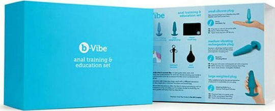 b-Vibe Anal Training Kit & Education Set Anale Plugs Elektrische Gitarren Türkis