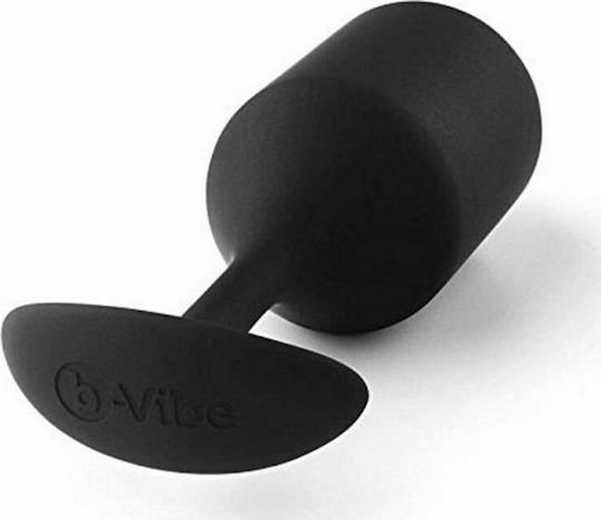 b-Vibe Snug Plug 4 Анална тапа Черно 13.3см