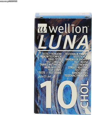 Wellion Medical Consumables 10pcs Luna CHOL