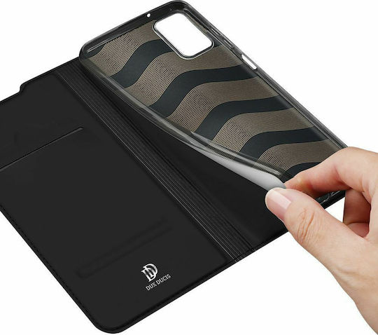 Dux Ducis Skin Pro Book Δερματίνης Μαύρο (Galaxy A03s)