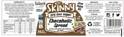 The Skinny Food Co Praline Spread Άλειμμα Chocaholic Φουντούκι 350gr