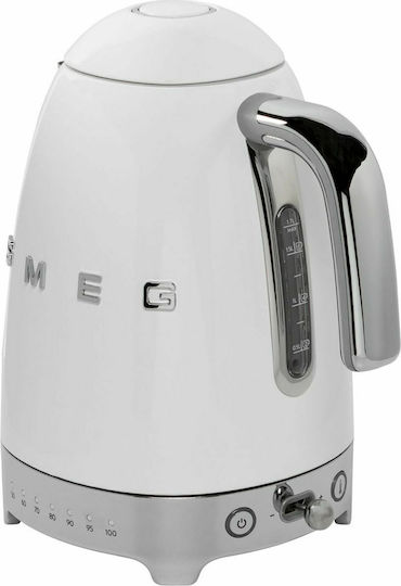 Smeg Kettle 1.7lt 2400W White