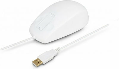 Urban Factory Sanee IP68 Wired Mouse White