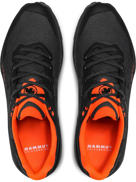 Mammut Sertig II Low GTX Ανδρικά Ορειβατικά Παπούτσια Αδιάβροχα με Μεμβράνη Gore-Tex Μαύρα