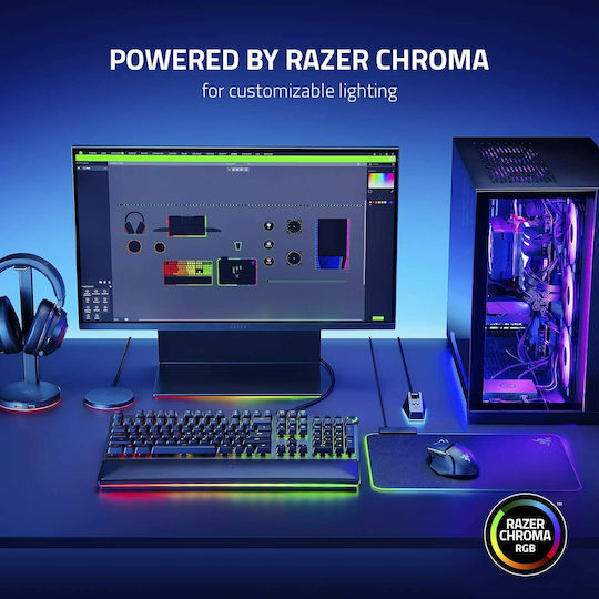 Razer Thunderbolt 4 Dock Chroma Thunderbolt 4 Docking Station με 4K PD Ethernet Μαύρο