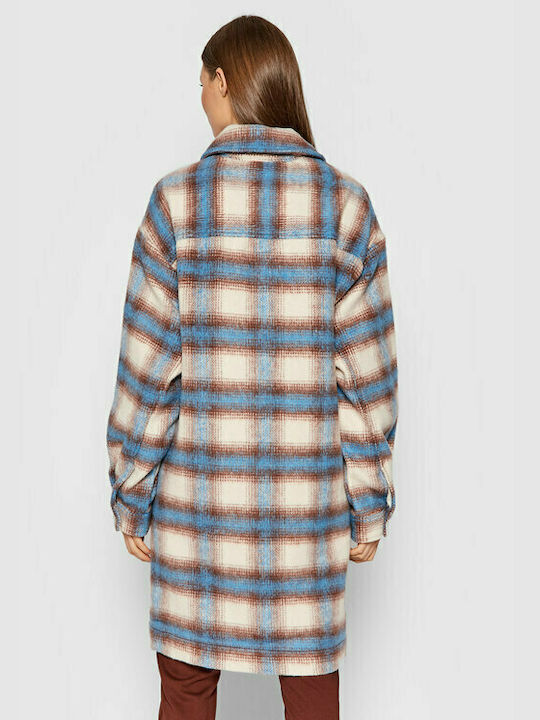 Levi's Selma Γυναικείο Καρό Μπεζ Overshirt