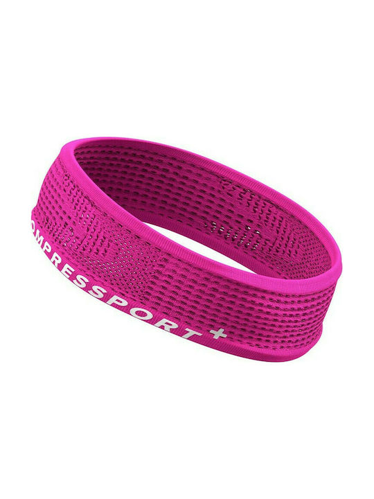 Compressport On/off Sport Headband Pink