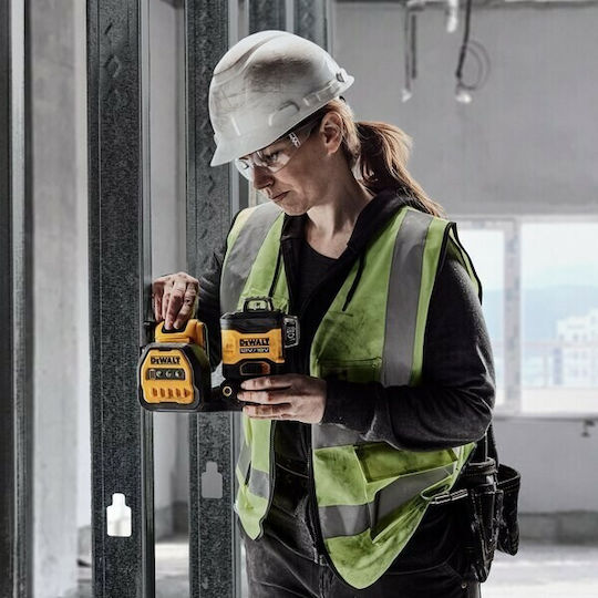 DEWALT Self-leveling Linear Laser Level Green Beam 12V with Working Range 20m