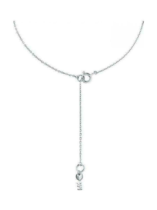 Michael Kors Necklace with design Heart from Silver with Zircon