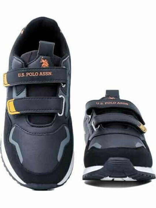Kids Sneakers with Scratch Black
