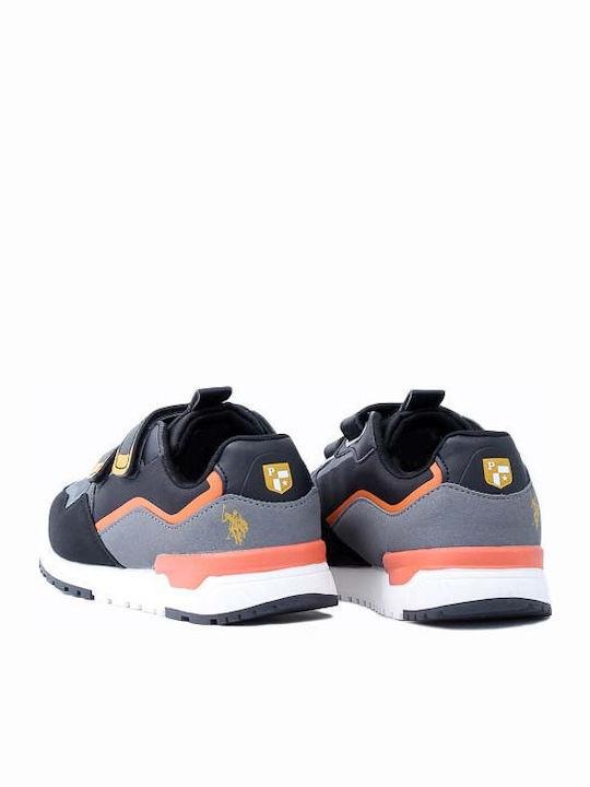 Kids Sneakers with Scratch Black