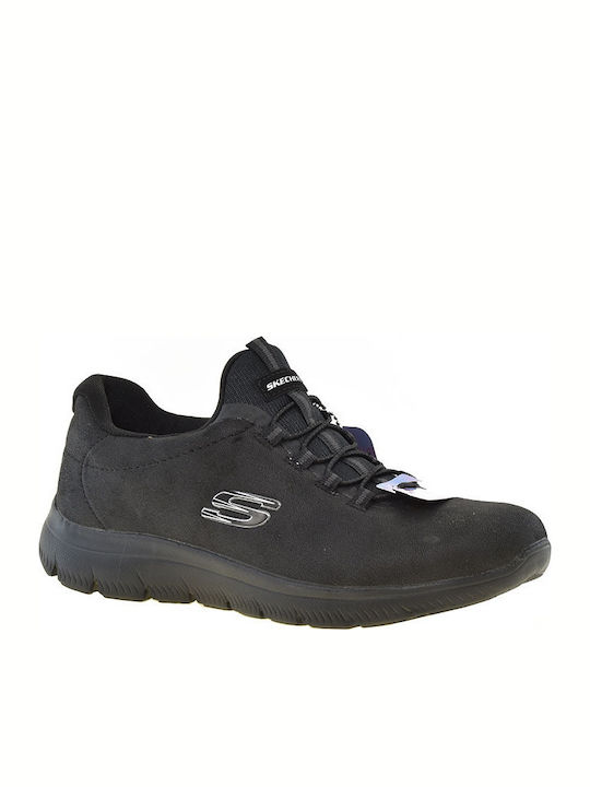 Skechers Oh So Smooth Sneakers Μαύρα