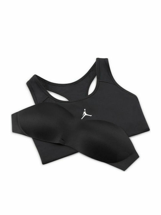 Dri-Fit Jumpman Γυναικείο Αθλητικό Μπουστάκι Μαύρο