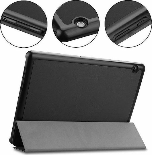 Tactical Tri Fold Flip Cover Schwarz (Galaxy Tab S7)