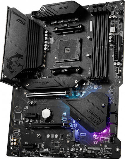 MSI MPG B550 Gaming Plus Motherboard ATX με AMD AM4 Socket 7C56-003R