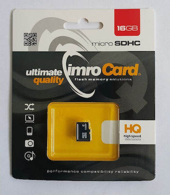 IMRO microSDHC 16GB UHS-I με αντάπτορα