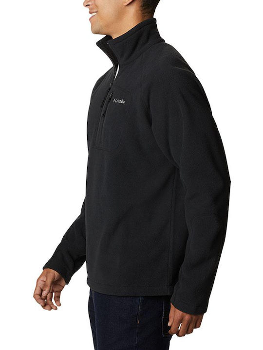 Fleece Fast Trek III Half Zip Long Sleeve Blouse Black