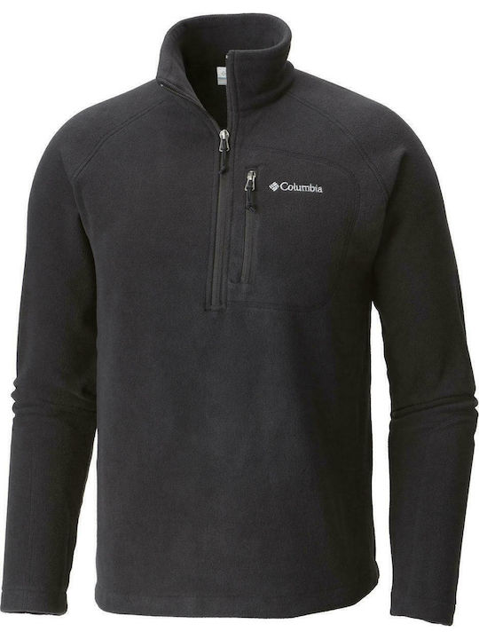 Fleece Fast Trek III Half Zip Long Sleeve Blouse Black
