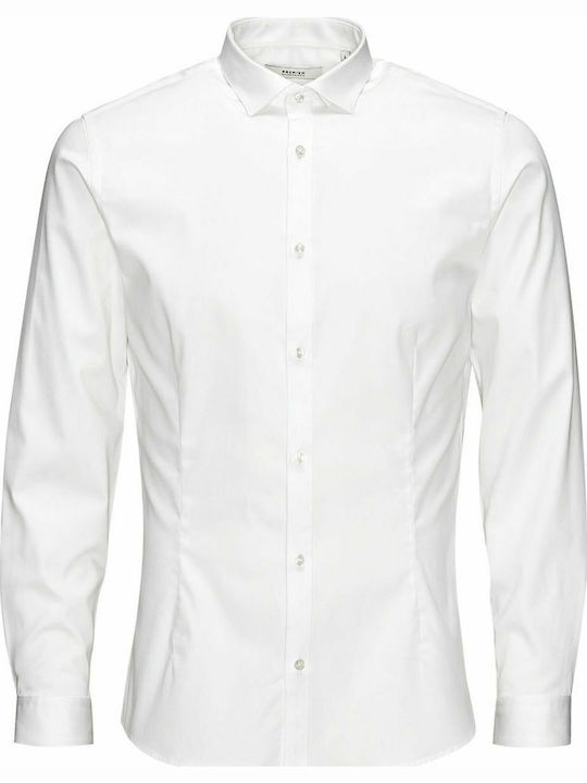 Long-sleeved Cotton Shirt White