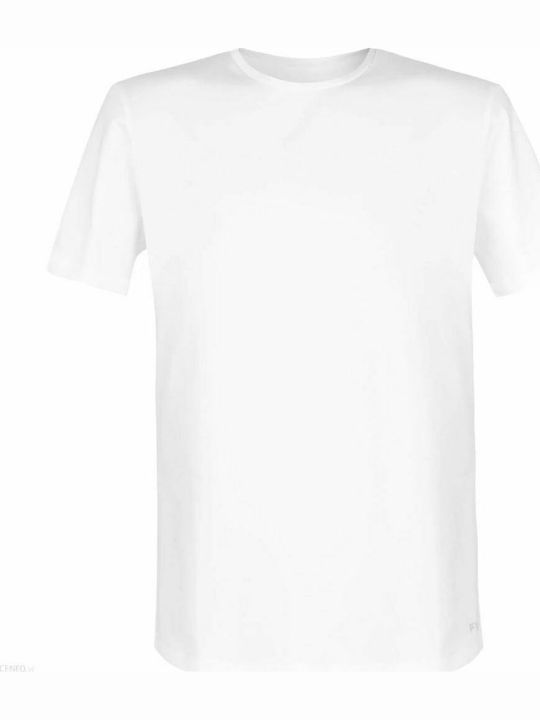 Undershirt Men's Short Sleeve Undershirt White
