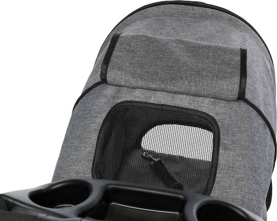 Trixie Buggy Количка за пренасяне на куче / за котка до 15кг Сив Д80xШ47xВ100см.