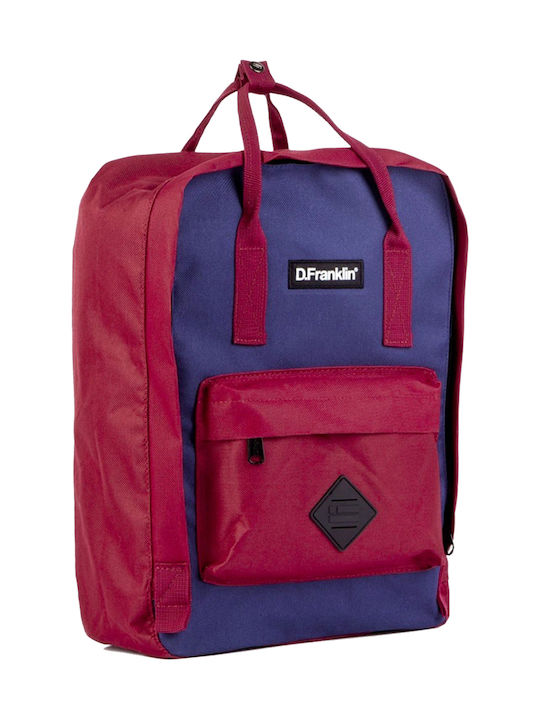 D.Franklin Rucksack Red/Blue D.Franklin Rucksack Red/Blue