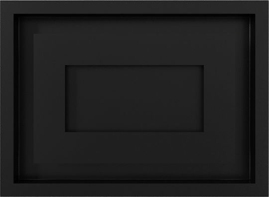 Kratki Ορθογώνια Περσίδα Τζακιού 30x22cm Γκρι
