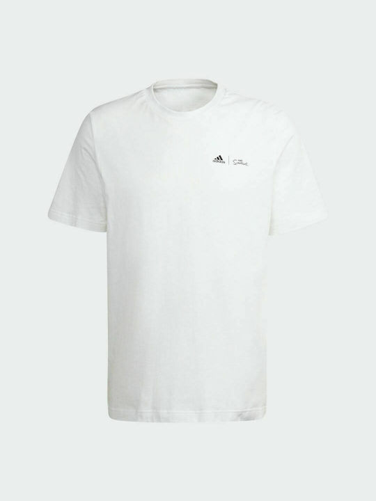 X The Simpsons Ski Aeroready Tricou Sport Alb
