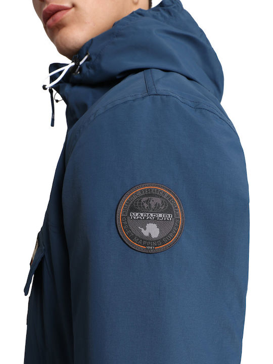 Rainforest Winter Jacket Waterproof Blue French