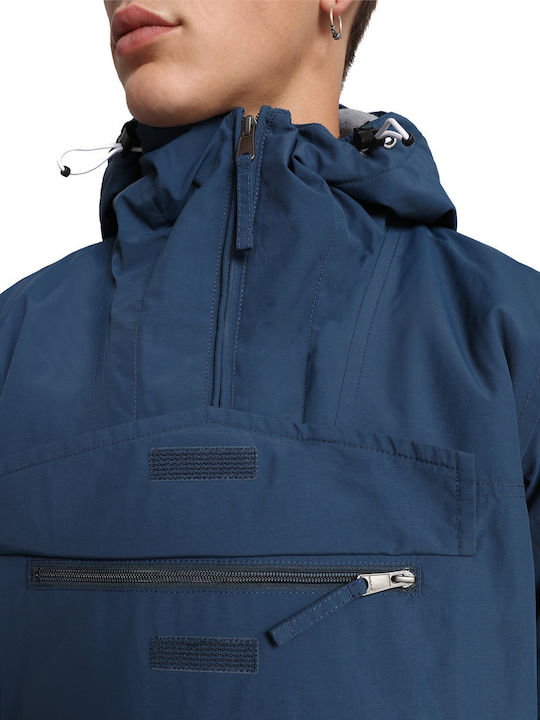 Rainforest Winter Jacket Waterproof Blue French