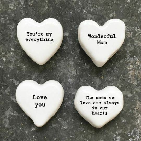 Synchronia Decorative Stone for DIY Crafts White 4.5x1.5cm