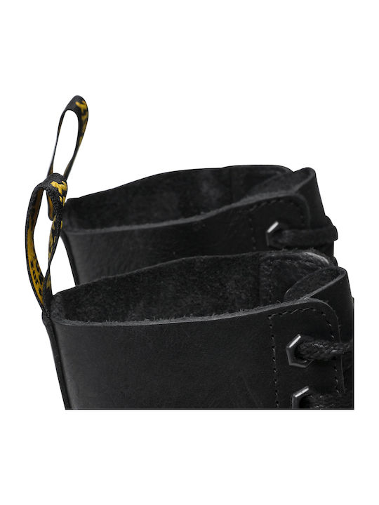 1460 Pascal Bex Leder Damen Kampfstiefel Schwarz