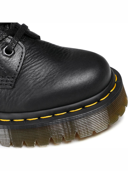 1460 Pascal Bex Leder Damen Kampfstiefel Schwarz