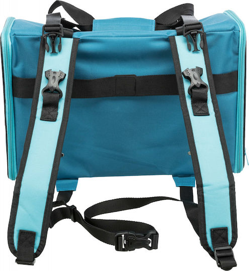 Trixie Connor Dog/Cat Carrying Turquoise Backpack for 8kg Pets L42xW21xH29cm