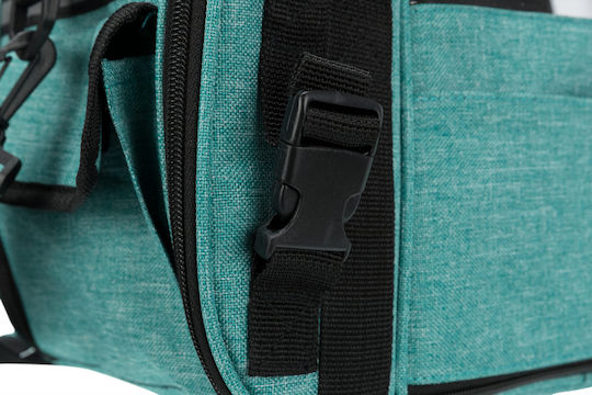 Trixie Madison Dog/Cat Carrying Green Shoulder Bag for 5kg Pets L42xW19xH28cm