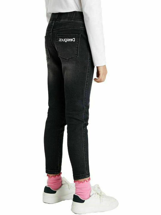 Desigual Pantaloni copii din denim Negru