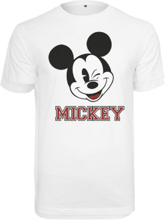 Mickey College MC419 T-shirt White
