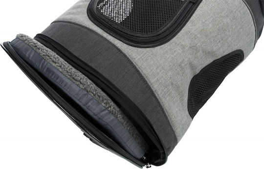 Trixie Timon Dog/Cat Carrying Gray Backpack for 12kg Pets L34xW30xH44cm