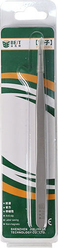 Best Edelstahl Gerade 140mm BST-23 Pinzette für Mobiltelefon-Reparaturwerkzeuge BST-23