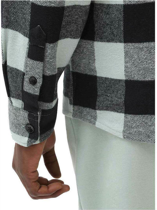 Sacramento Men's Shirt Long Sleeve Flannel Checked Jadeite