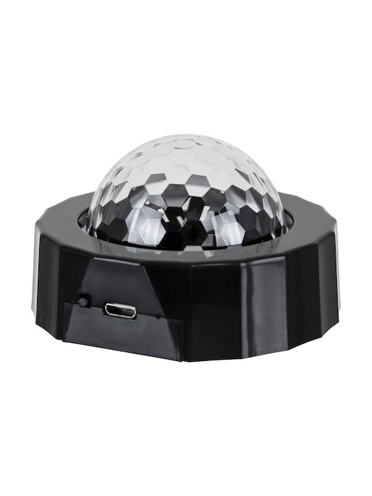 GloboStar Διακοσμητικό Φωτιστικό LED RGB Party Light 7.5x7.5x4.5εκ.
