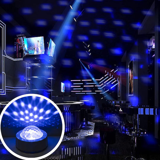 GloboStar Dekoratives Tischlampe LED RGB Party Licht 7,5x7,5x4,5cm
