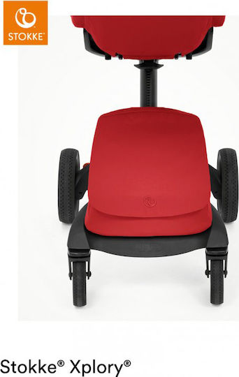 Stokke Xplory X Baby Stroller Suitable for Newborn Ruby Red 13.4kg