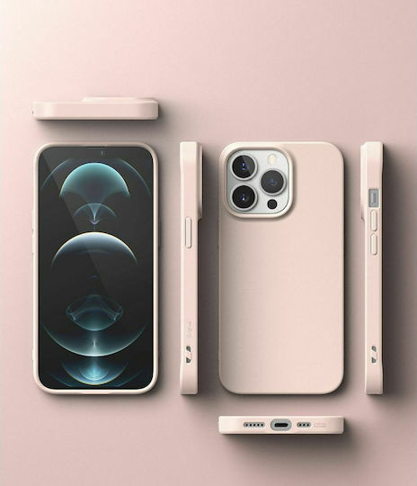 Ringke Air S Back Cover Σιλικόνης 1.3mm Pink Sand (iPhone 13 Pro)