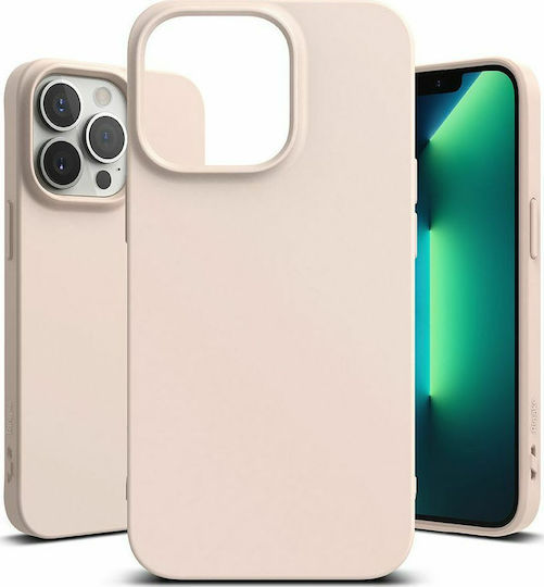 Ringke Air S Back Cover Σιλικόνης 1.3mm Pink Sand (iPhone 13 Pro)
